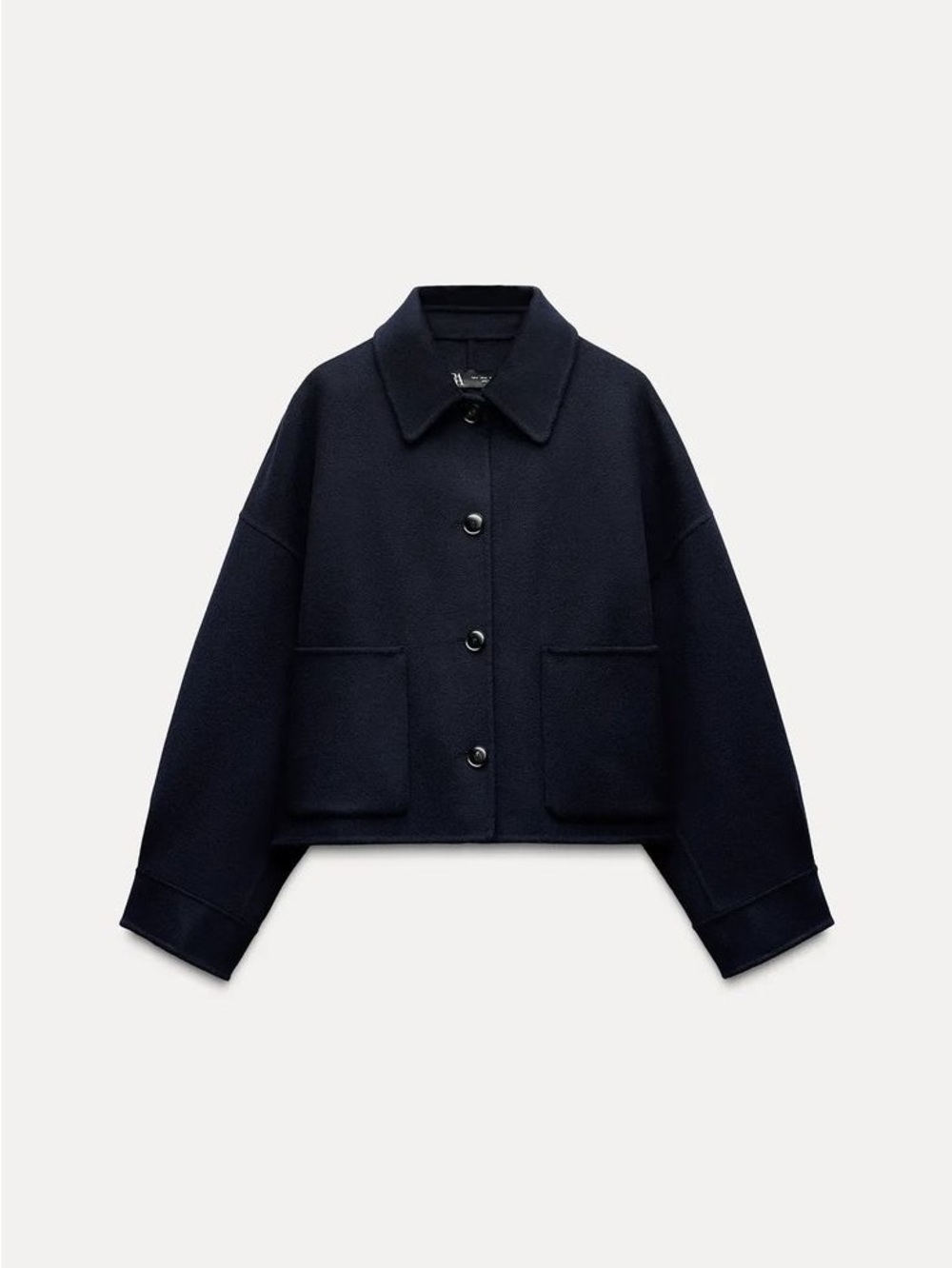 Zara Wool /cashmere short coat size M